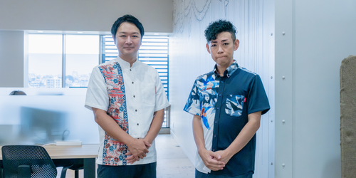 袖野弘毅（左）野田洋平（右）